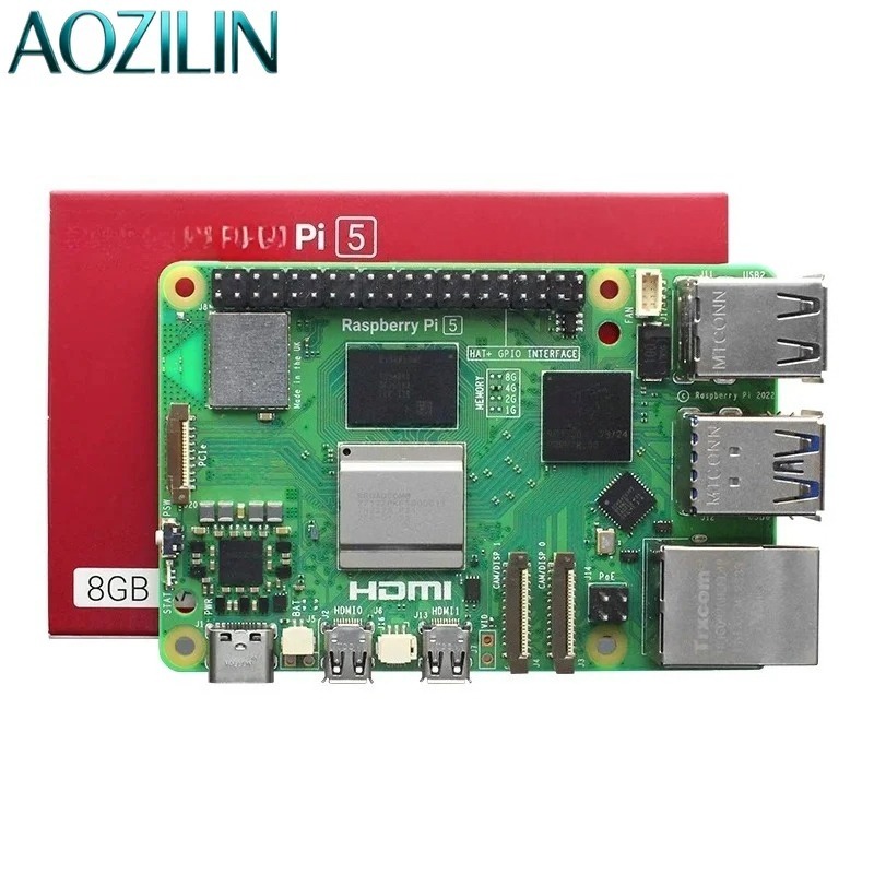 Raspberry Pi 5 8Gb - Kit Papan Pengembangan Mainboard untuk Raspberry