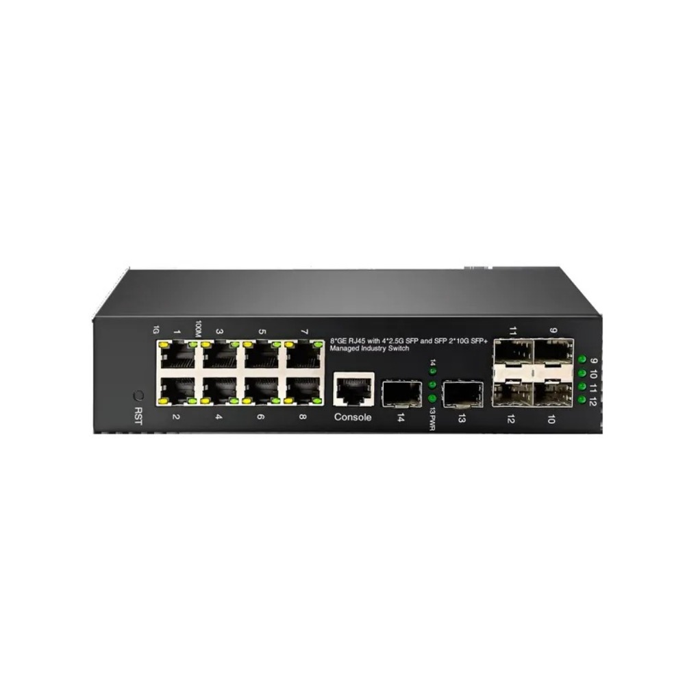 Switch PoE terkelola 10G kelas - Sfp+ 10G Managed Switch 8 Port ulasan dan harga